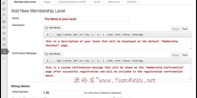Paid Memberships Pro WordPress 会员管理插件