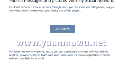 My Social Network v2.3 – PHP社交网附带安卓客户端源码